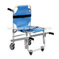 BDST207Aluminum hôpital urgence sauvetage fauteuil roulant pliante civière